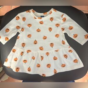 Pumpkin shirt NEW  3-6 months